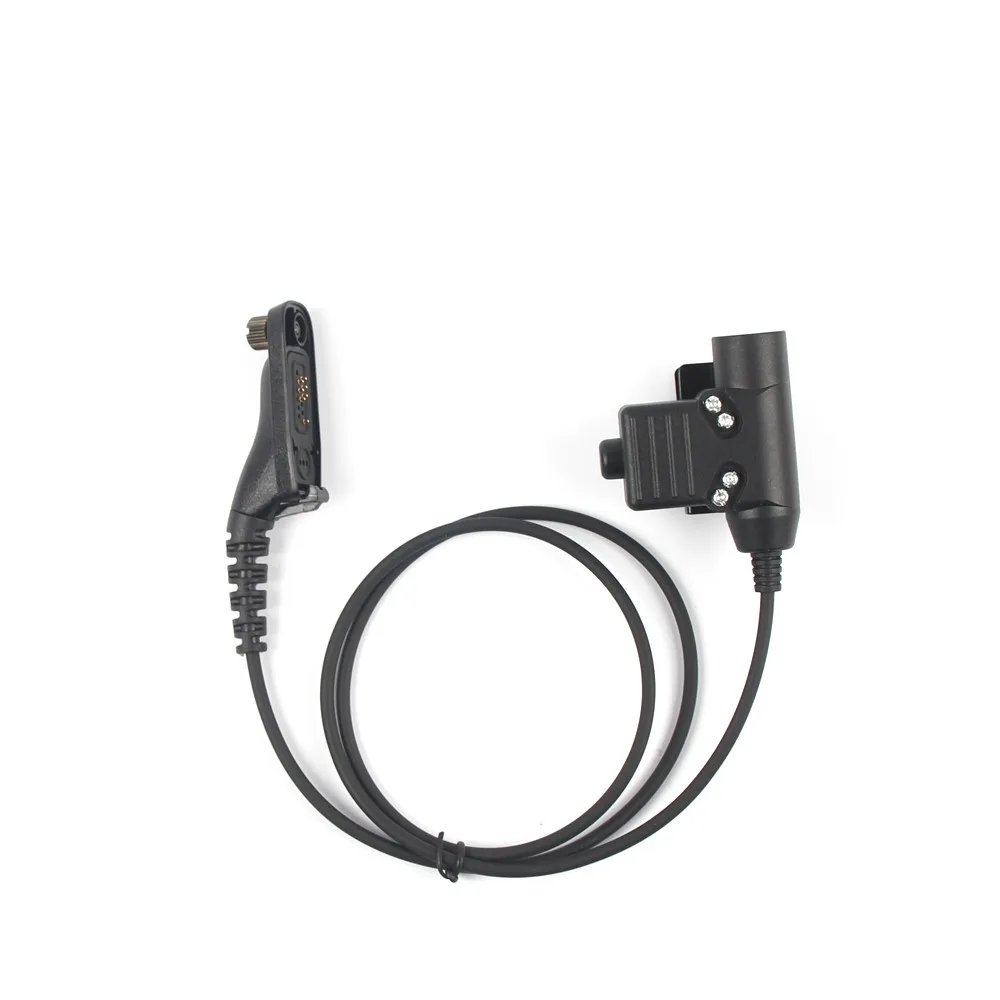 Tactical Headset Adapter PTT for  Motorola XiR P8668 P8268 8260 APX 7000 8000 DP3400 DP3600 DGP4150