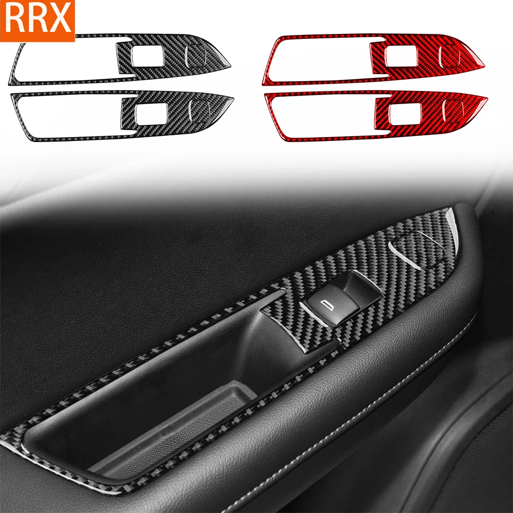 autocollant-en-fiber-de-carbone-veritable-pour-chevrolet-blazer-2019-–-2023-panneau-de-commande-d'accoudoir-de-porte-arriere-accessoires-de-voiture-decoratifs-a-l'interieur