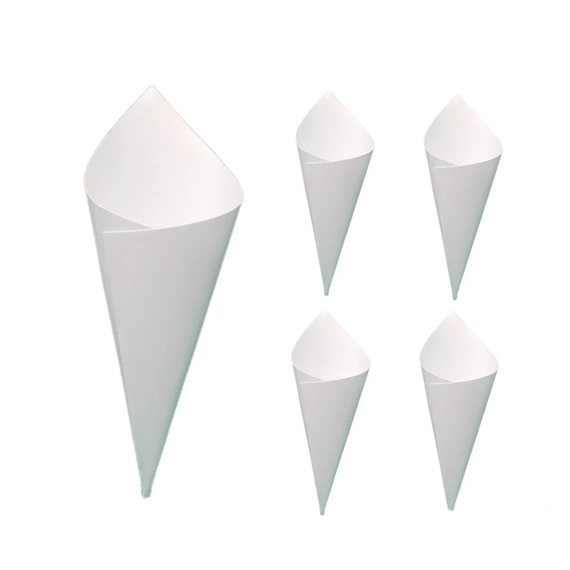 50 Stücke Feste Papier Blume Ei Rohr Hochzeit Konfetti Kegel Halter DIY Blütenblätter Lavendel Hochzeitsstrauß Bevorzugung Geburtstag Party Decor – Detail 10