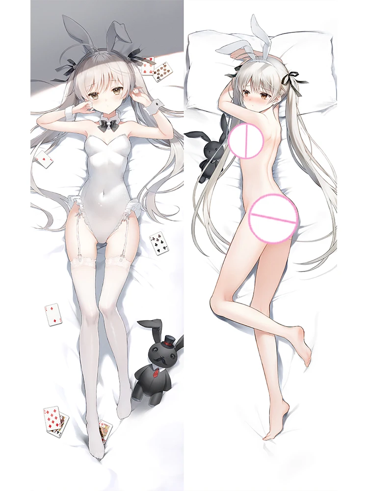 Dakimakura Anime Pillow Case Sora Kasugano Pillow Cover Halloween Christmas Decoration 2023