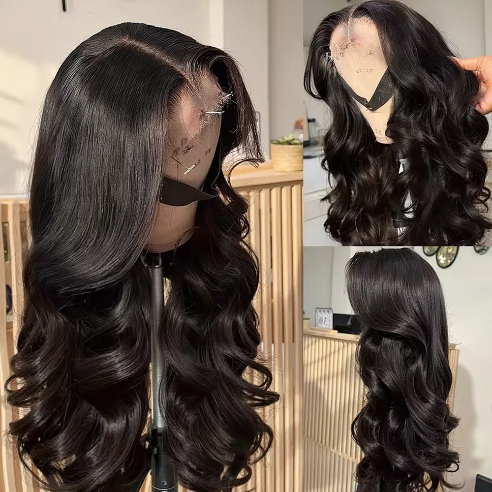 

Natural Color 20 42 Inch 250 Density Body Wave Human Hair Wigs Lace Front Wig 13x6 Hd Lace Frontal Wig for Black Women Choice