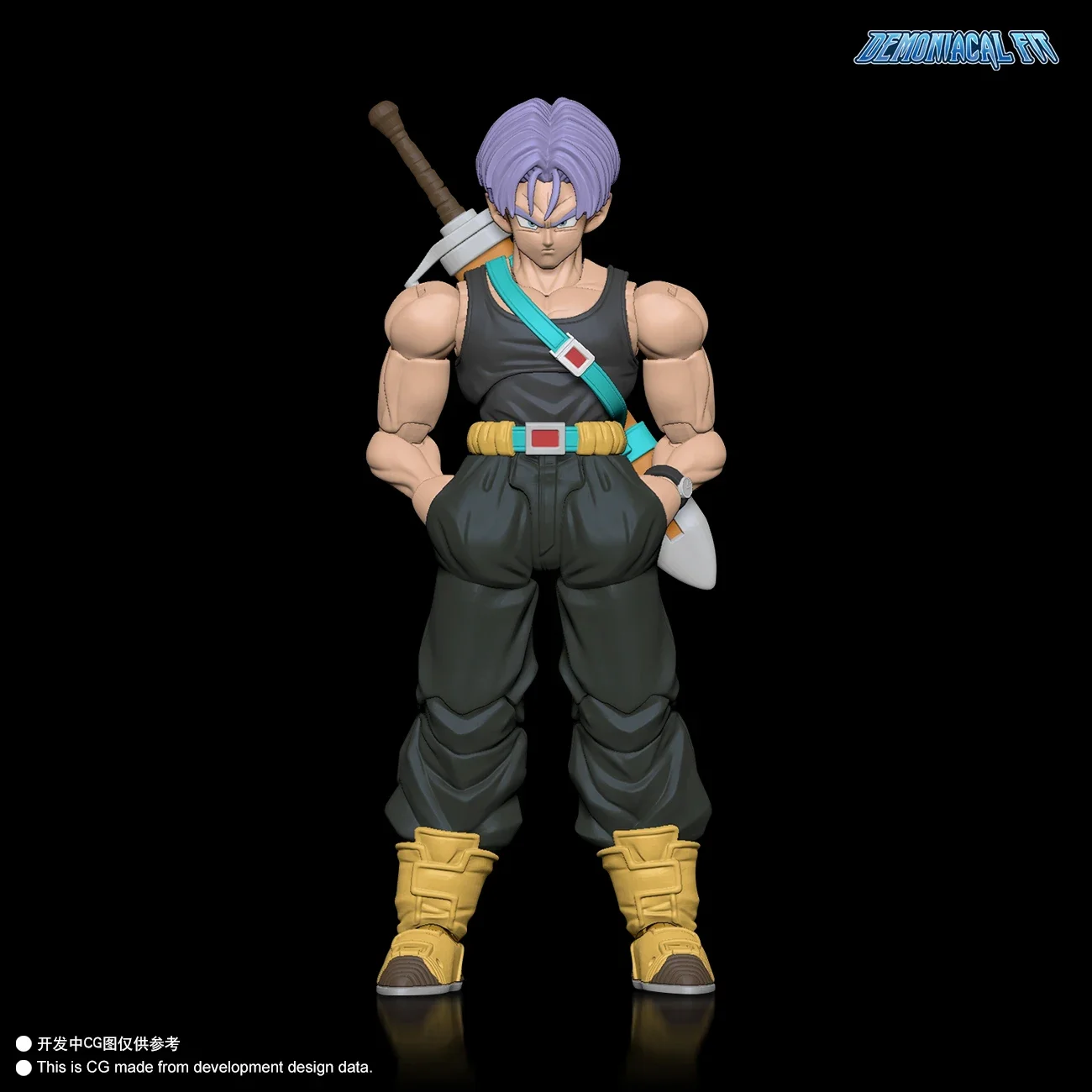 Dragon Ball Figure Trunks Action Figures Demoniacal Fit Trunks Torankusu S.H.Figuarts pvc Figurine Model Decoration Gifts