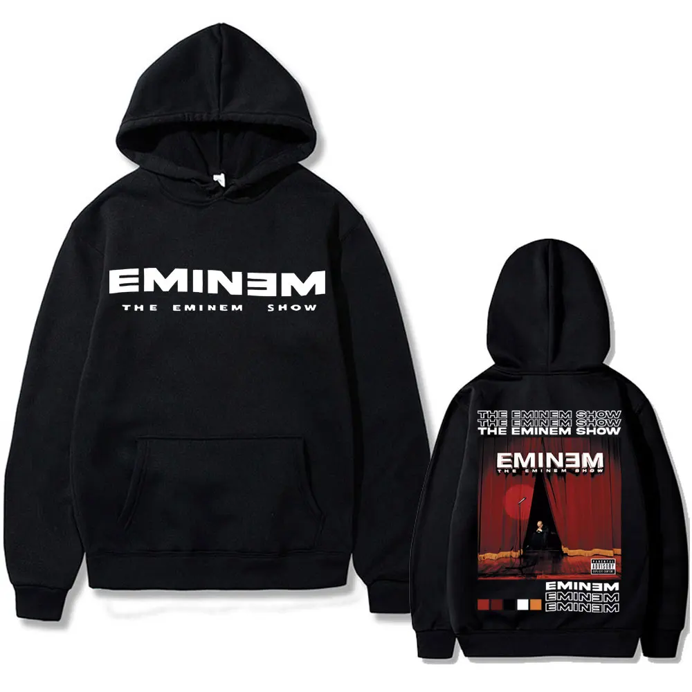 

Rapper Eminem The Eminem Show Album Graphic Hoodie Men Women Hip Hop Oversized Sweatshirt Tops Men's Casual Long Sleeve Hoodies