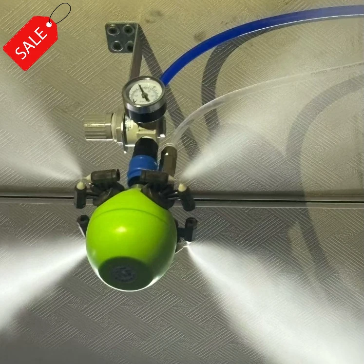 High Quality Dry Fog Mist Cooling System Dry Fog Humidifier Home Garden Fine Mist Air Atomizing Nozzle Sprayer Non-Wetting