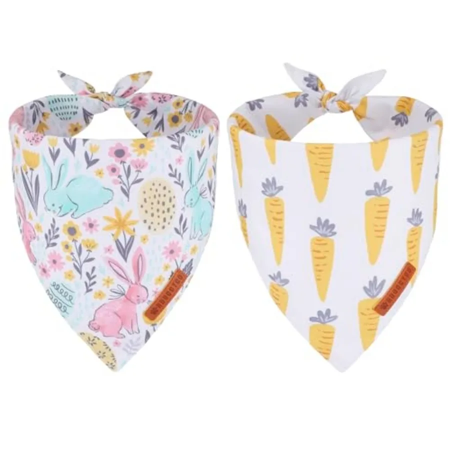 

Dog Banda Carrot Rabbit Pet Scarf Premium Durable Fabric Bandas for Medium Dogs Pets