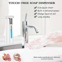 Soap Dispenser 350ML Automatic Soap Dispenser Suitable For All Liquids Infrared Sensor IPX6 Waterproof Suitable For Home