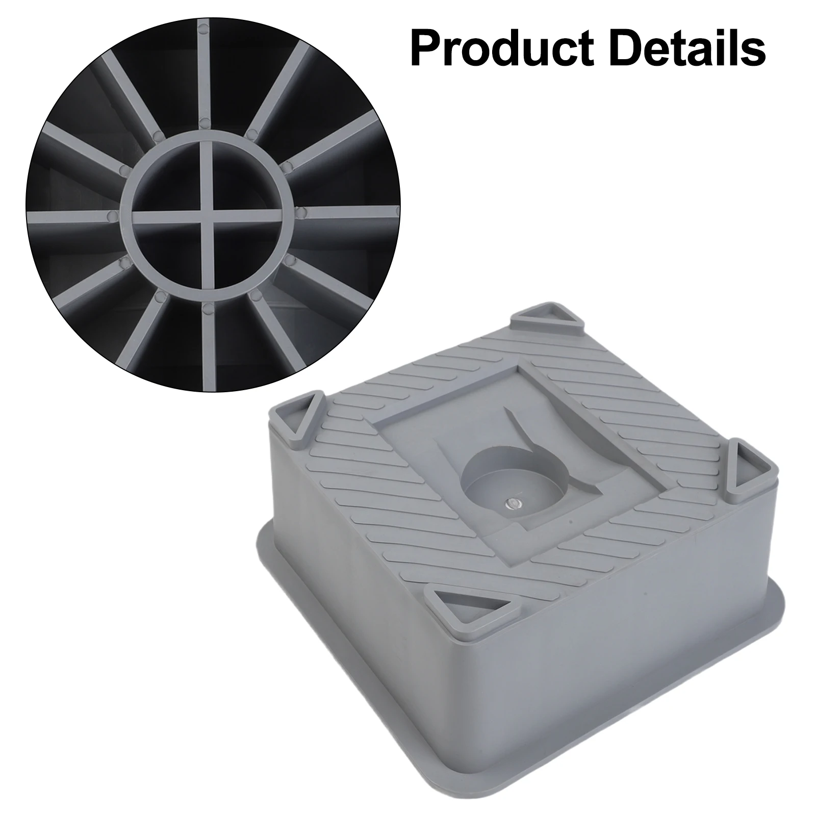 

Heavy Duty RV Leveling Pad Box with 3000KG Load Capacity Suitable for Various RVs and Trailers Providing Stable Support