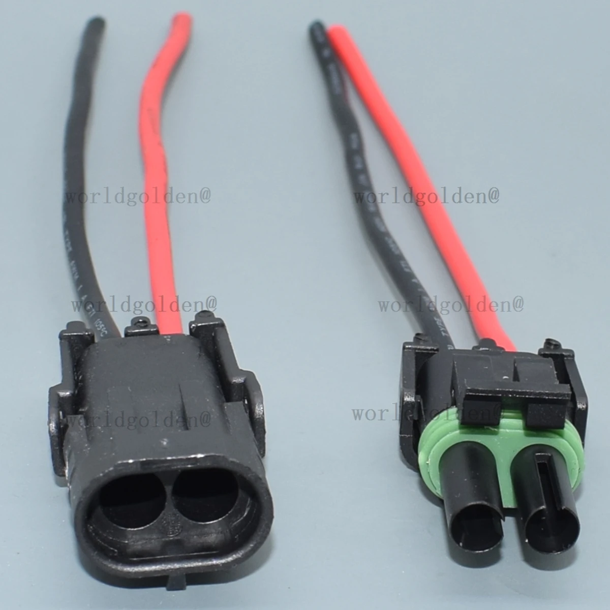 12015792 12010973 2Pin Plug Socket for Car Headlight Fog Light Harness Repair and Wiring Connection