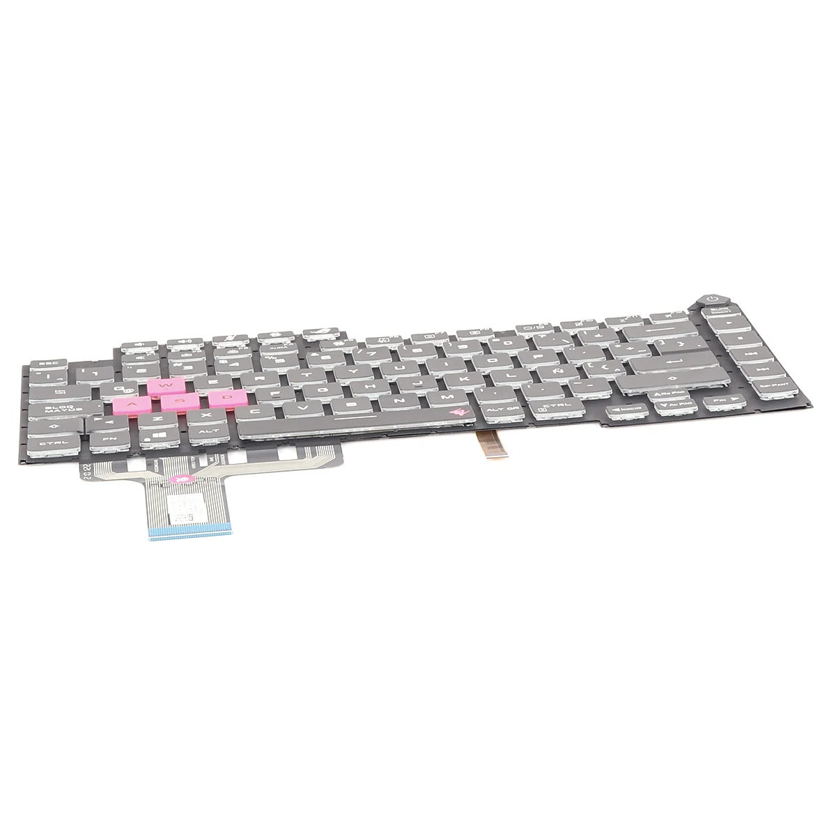 Imagem -02 - Teclado de Laptop la para Asus Rog 5r G513 G513q G513qy G513qm G533 com Luz de Fundo Colorida Win8