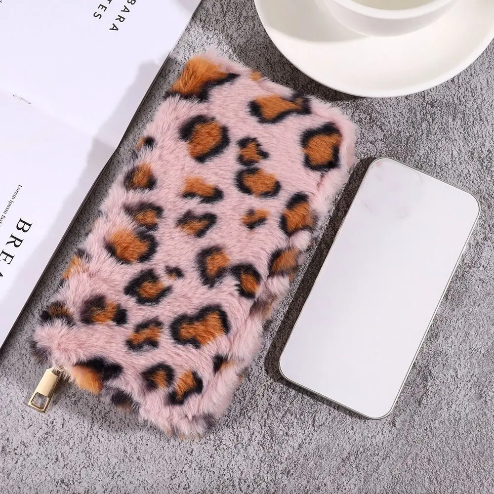 Trend Zero Wallet Multifunctional Portable Card Bag Large Capacity Leopard Print Purse