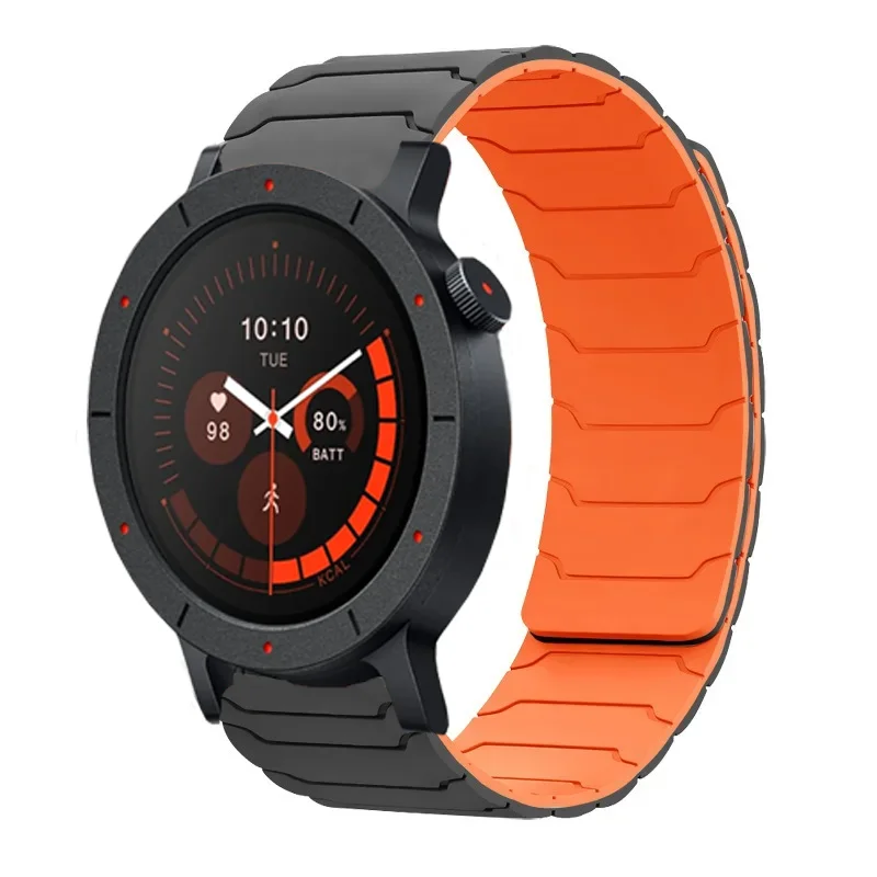 22 mm Sport-Silikonarmband für Nothing CMF Watch 3 Pro, bequemes Magnetarmband für CMF Nothing Watch Pro 2 Armband