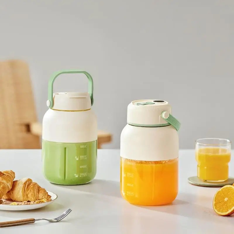 D0AB Juicer Cup with Real Time Battery Display Portable Easy Cleaning Juice