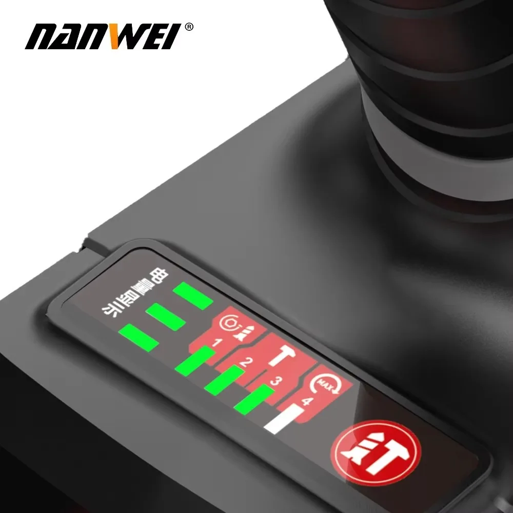 1/4 Inch Cordless Electric Screwdriver Brushless 240N/m High Torque Driver For Industrial Lithium Battery Impact