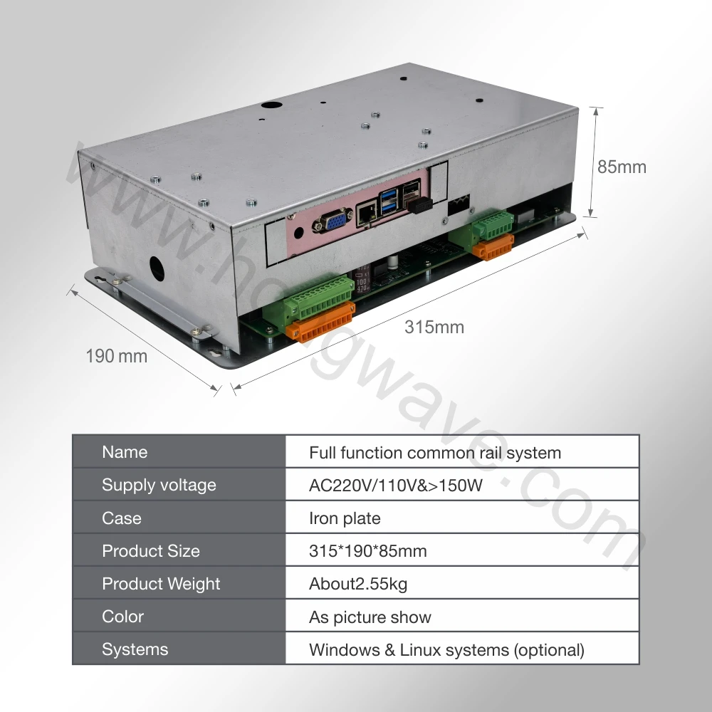 CRS980 High Pressure Common Rail Control System Simulator Tester For Bosch CAT HEUI EUI Denso ECD VP Common Rail Software Tester