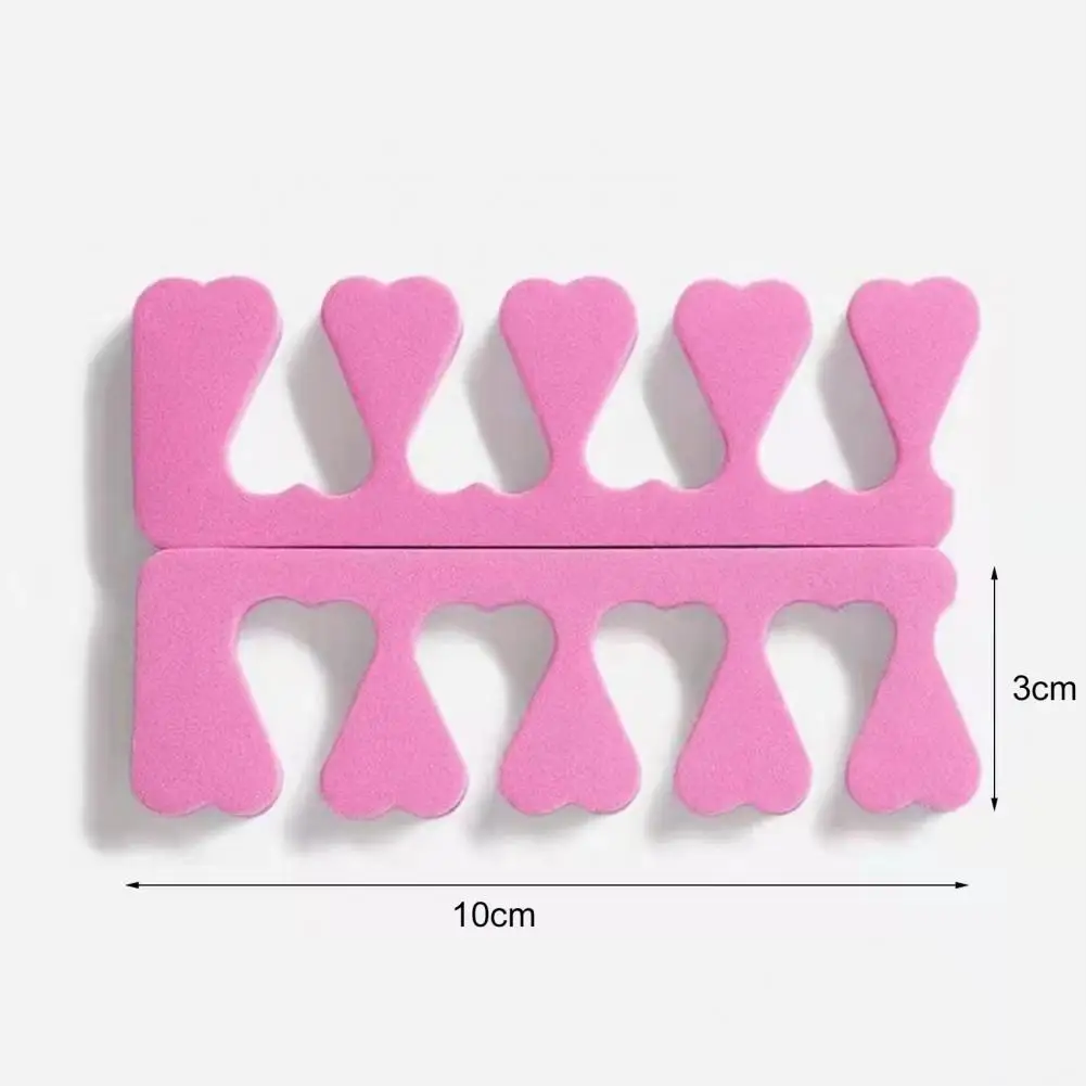 Safe Toe Separator Portable Finger Separators Good Ductility Protect Toes Nail Art Manicure Pedicure Gel Dividers Tools