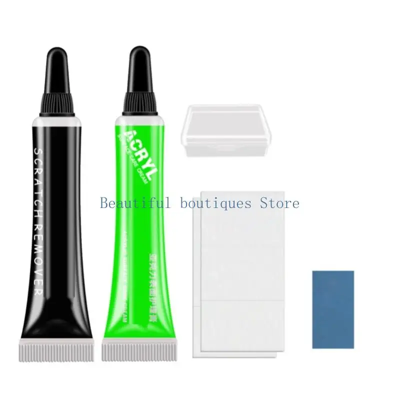 

U4LF Portable Fast Acting Scratch Remover For Resin Acrylic Watch Crystals Use Professional Grade Polishing Compound