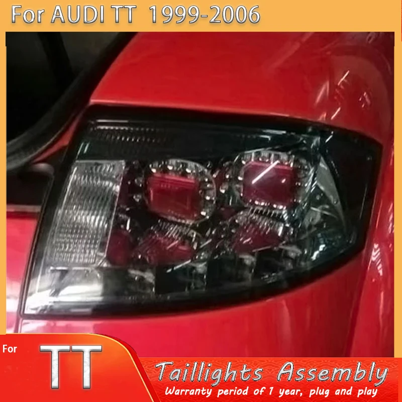

Задний фонарь для AUDI TT, светодиодный, 1998-2006 гг., задний противотуманный фонарь, стоп-сигнал, указатель поворота, автомобильные аксессуары