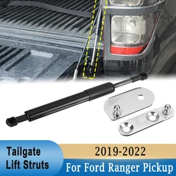 For Ford Ranger Pickup 2019-2022 Tailgate Assist Lift Shock Damping Support Struts Pickup Truck Door Assist Spring Soft Open