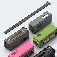 Power Bank Safety Case With Cable Organizing Feature For CUKTECH No.15 Soft Silicone Cover Enclosure In Multiple Color