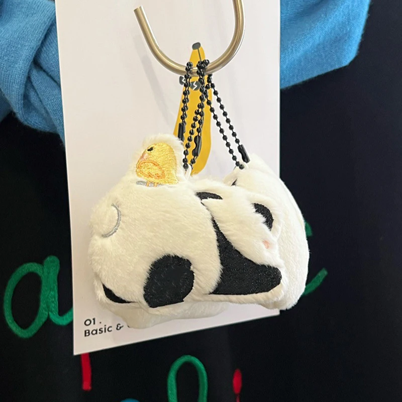 Cartoon Pluche Schattige Panda Pop Speelgoed Hanger Rugzak Ophangingen Ornament Accessoires Geschenken