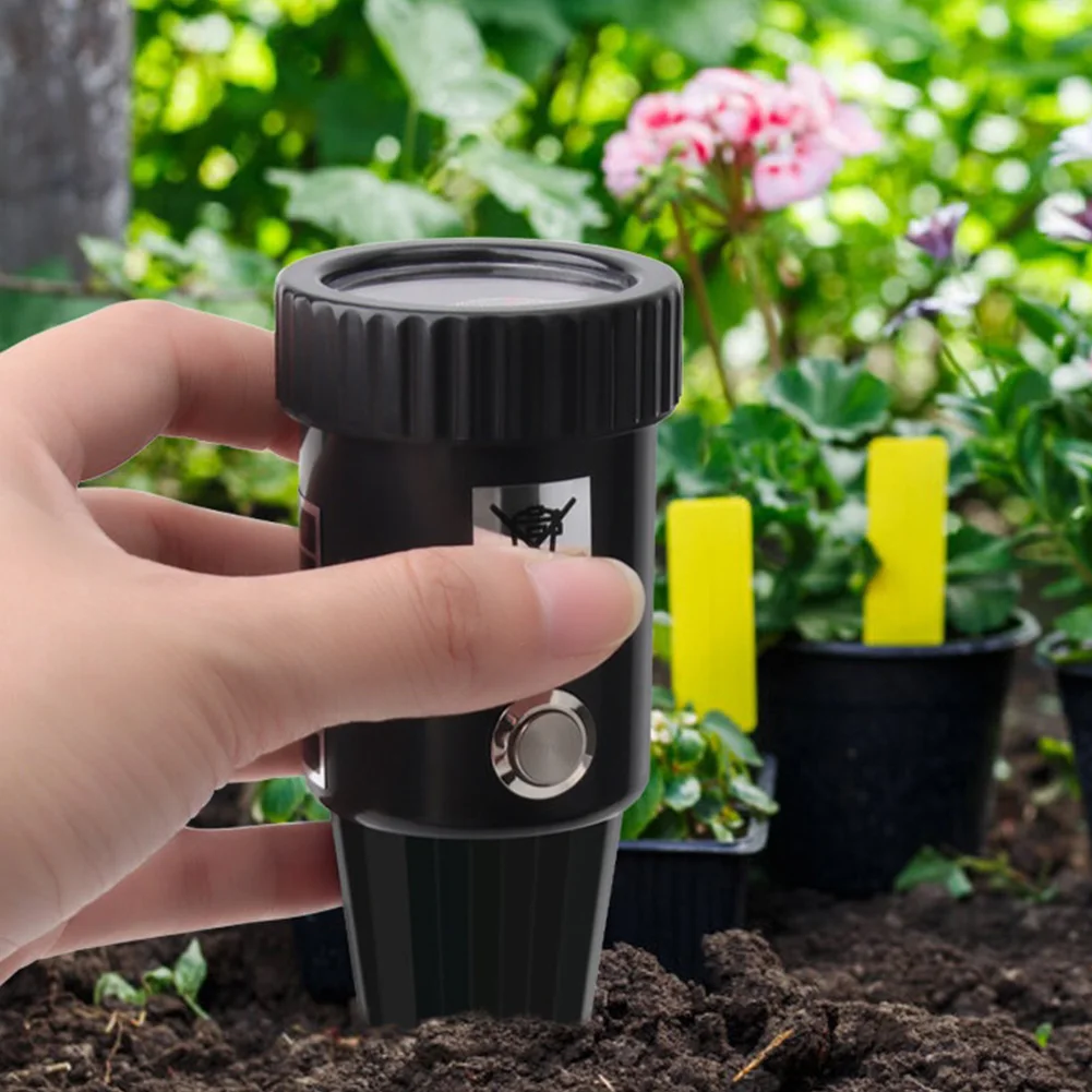 Tester del terreno Strumento PH accurato Igrometro Monitor Sonda impermeabile Strumento per vigneti Orchard Produzione sul campo Prato