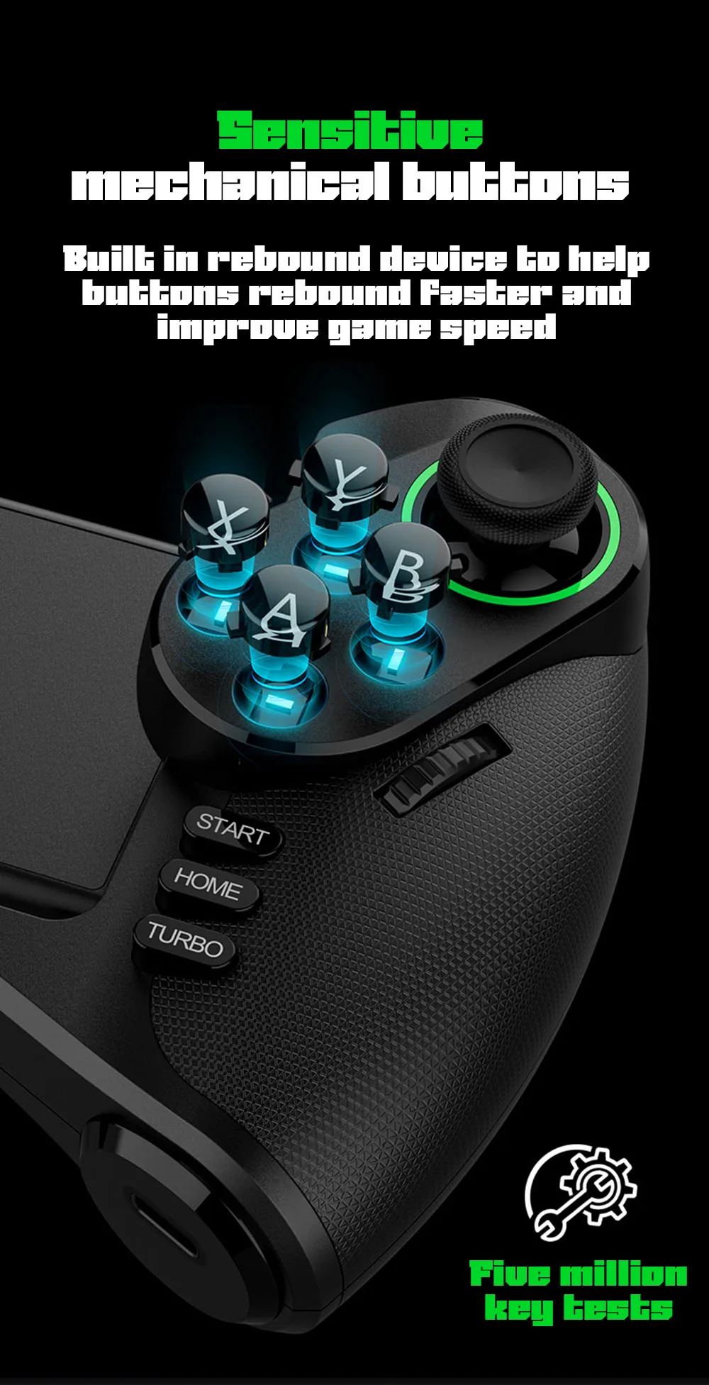 Ipega PG-9777 Stretchable Gamepad Bluetooth Game Controller For Switch iOS Android PC Adjustable Vibration/Light/Turbo/Joystick