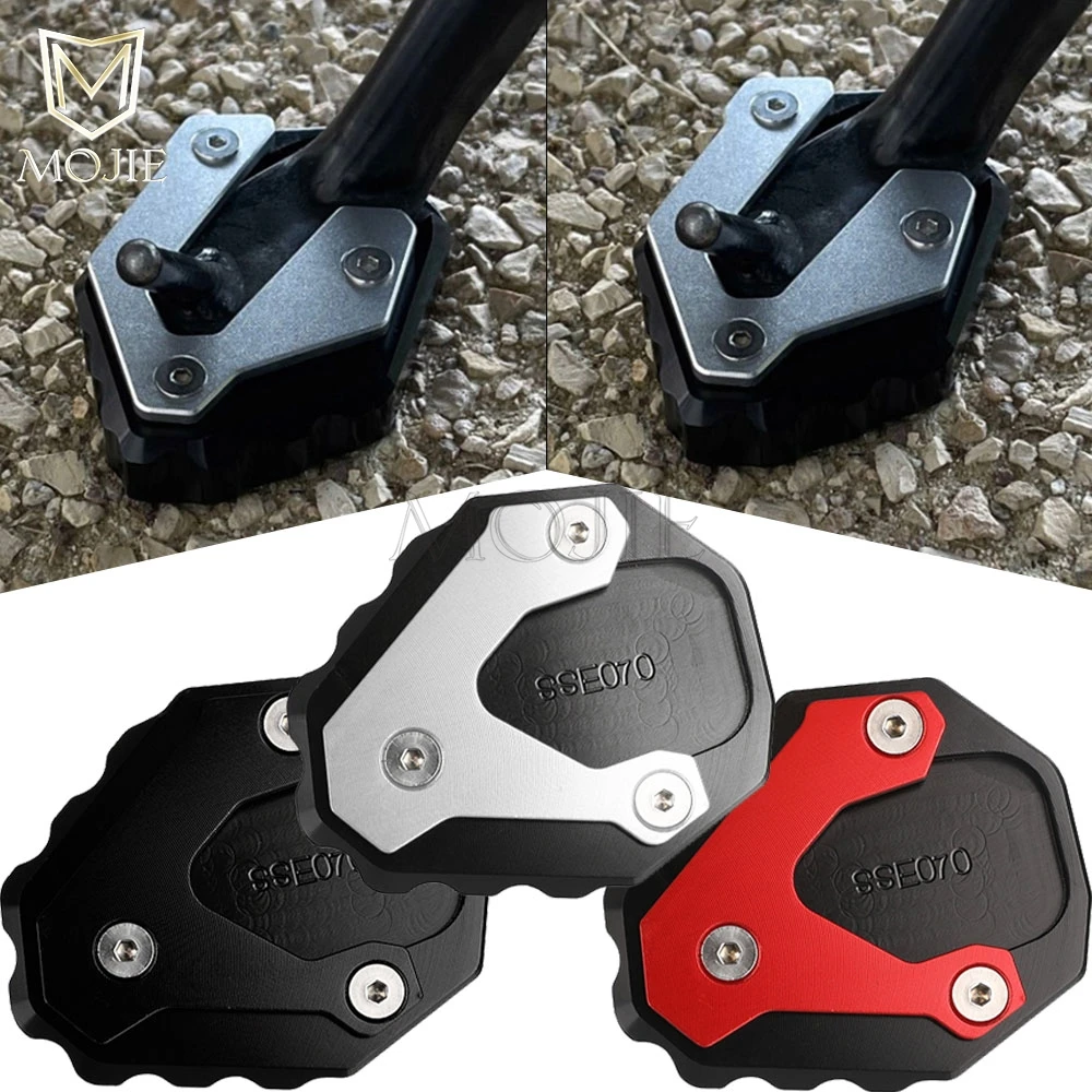 

For Honda CB 500 Hornet 500 CB500 HORNET500 2024 2025 2026 Motorcycle Aluminum Side Stand Enlarger Kickstand Enlarger Plate Pads