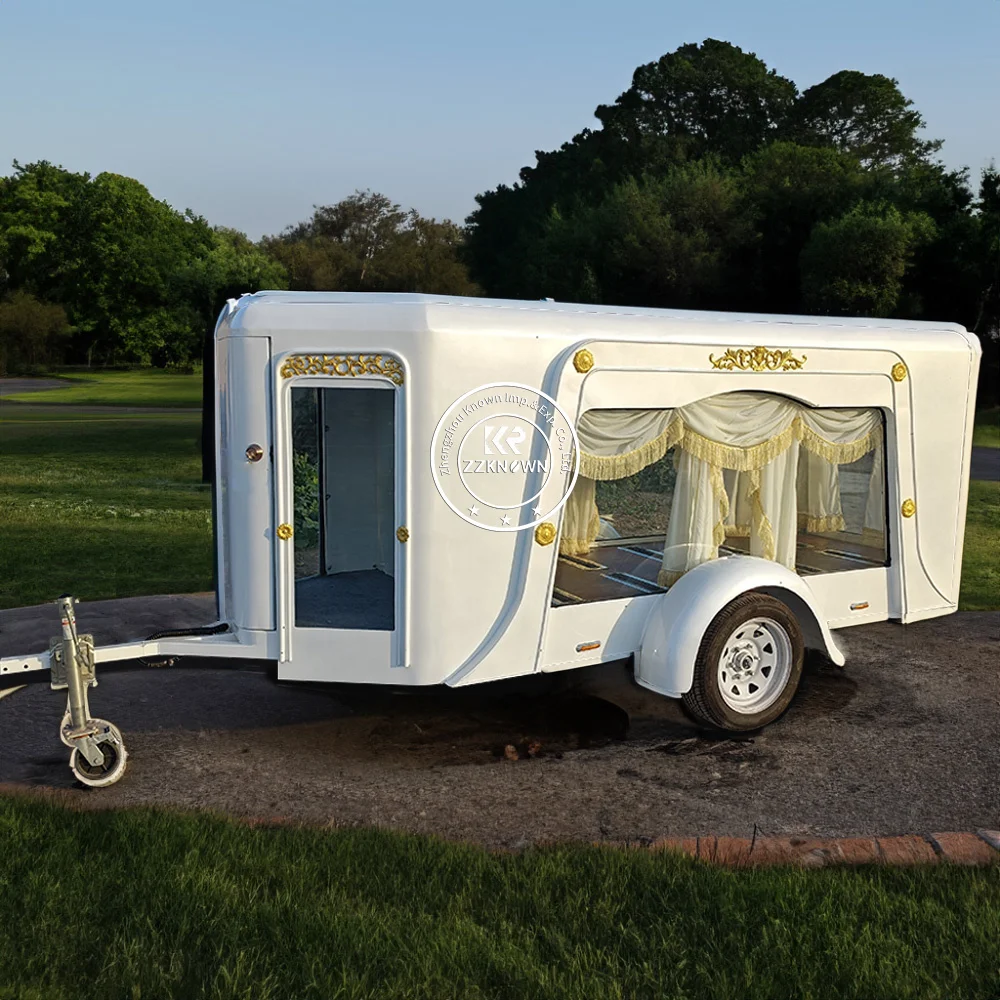 2024 The Trailer Hearse Luxury Horse Hearse Manufacturer Customized Bahamas Electric Horse Hearse For Sale