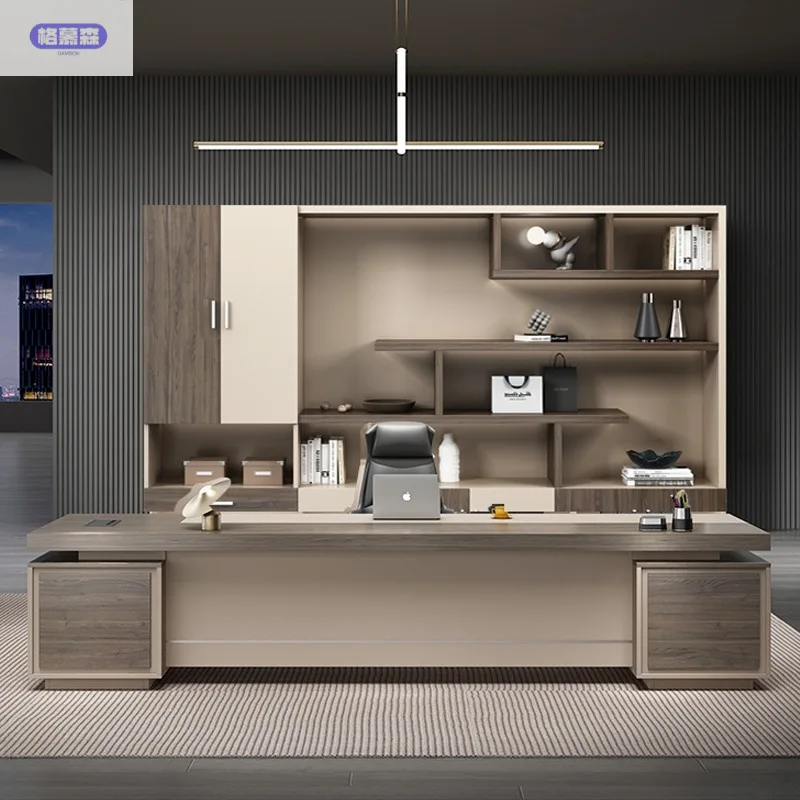 Boss Office File Wooden Background Information Filing Bookcase Locker Locker Storage Cabinet