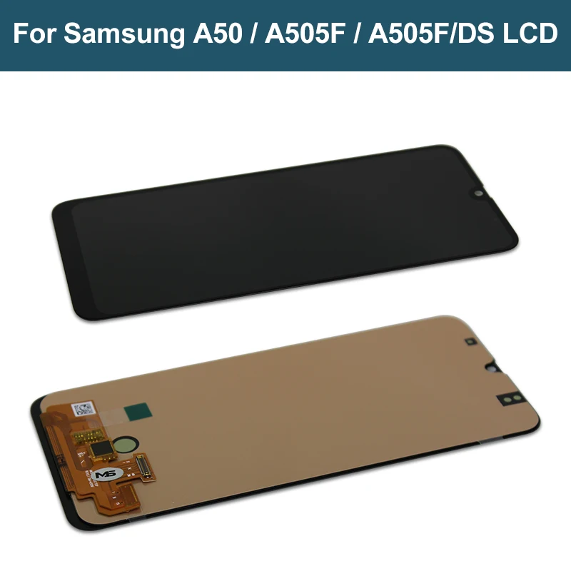 Super AMOLED 6.4'' For Samsung Galaxy A50 A505 LCD Display Touch Screen Digitizer For Samsung SM-A505FN/DS A505F/DS ReplaIR Part