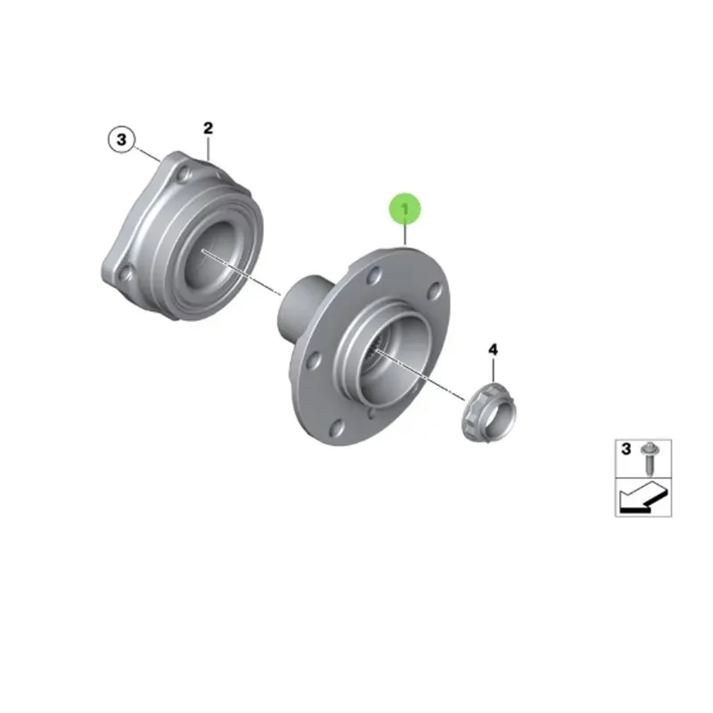 33416776651 محور شفة مدفوع x5 x6 z4 X5 E70 X5 3.0s