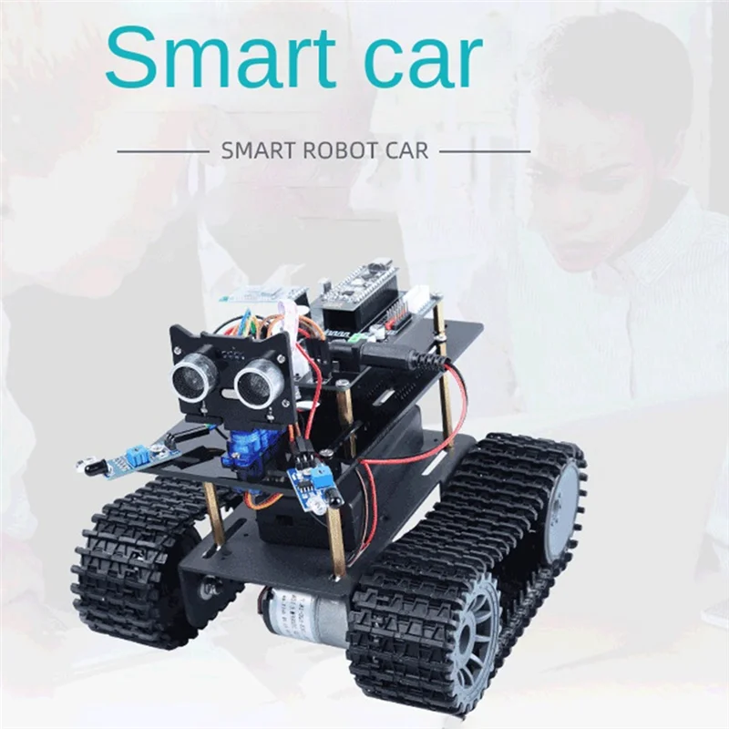 ELECT-Car Smart Robot Programming Kit Electronicgesture Control Kit Smart Car Robot Kit Programming Learning Programming Kit