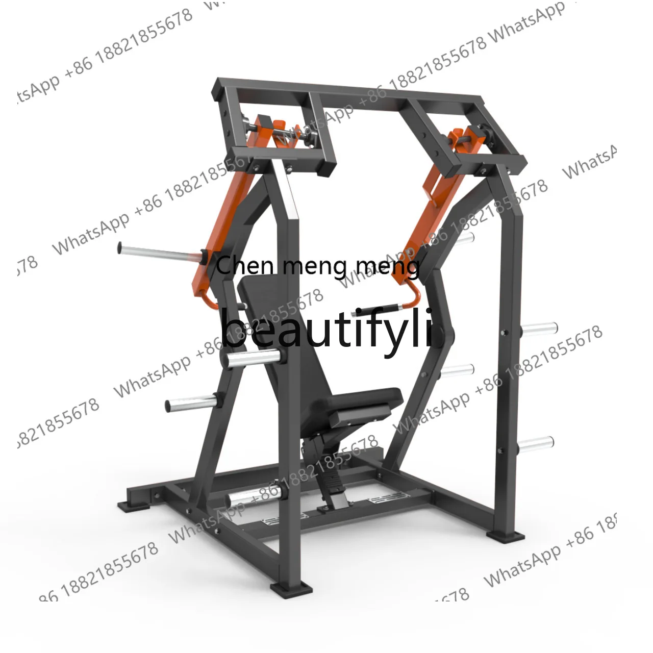 

x Fitness equipment Gym special full set of large sitting shoulder push training, strength equipment