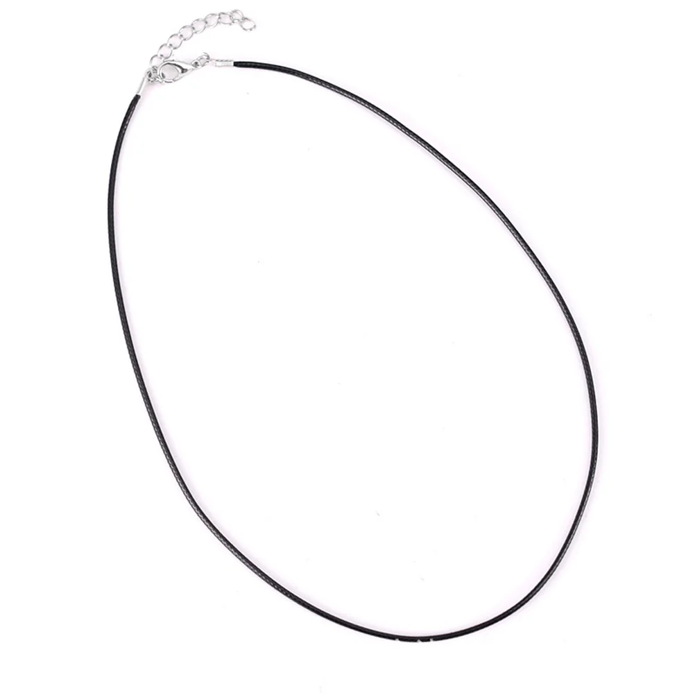 200Pcs Necklace Pendants Wax Rope Durable Waterproof Rope String Wax Line Necklace Jewelry Accessories