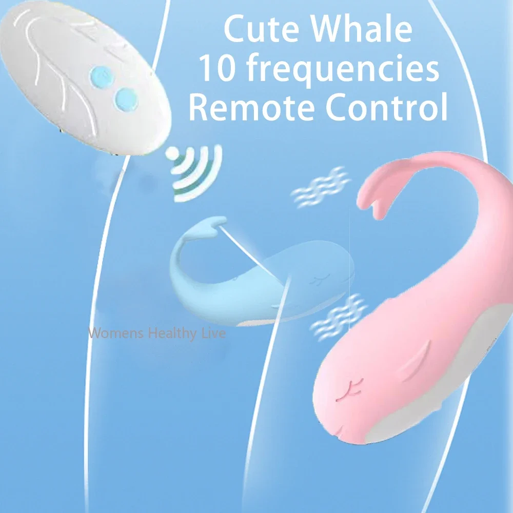 

Whale Wireless Remote Vibrator Heat Wear Vibrating Vaginal Egg Clit Stimulation Dildo Adult Sex Toys for Women Machine Couple 18