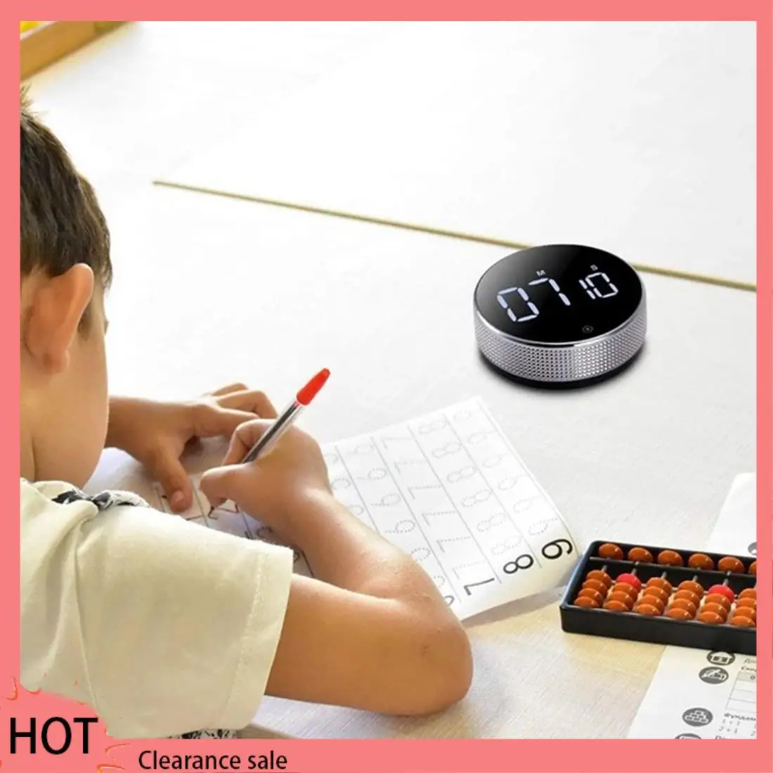 

A88Z Magnetic Digital Timer For Kitchen Cooking Shower Study Stopwatch LED Counter Alarm Remind Manual Electronic Countdown