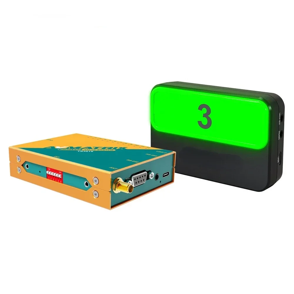 TS3019 Wireless PTZ Multi Camera Control Video switchers Tally System Has Interfaces GPIO/USB/RS-485/RS-232
