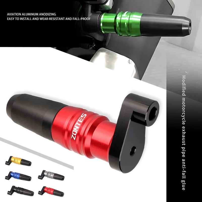 

Motorcycle CNC Frame Crash Pads Exhaust Sliders Crash Protector For ZONTES 310M 350D 350M 350E 150D 150M