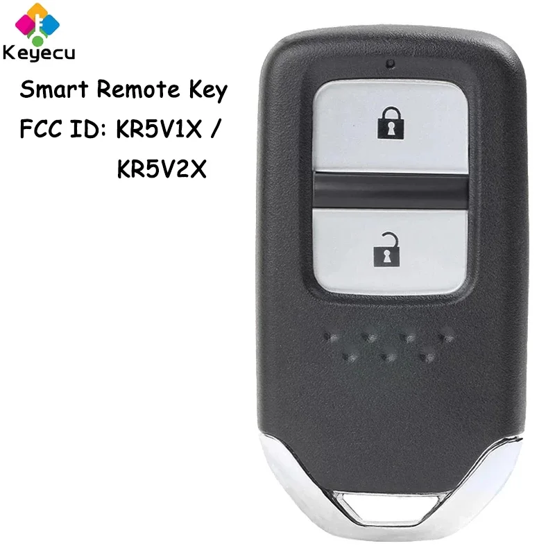 

KEYECU Smart Remote Car Key With 2 Buttons for Honda Shuttle Fit City Jazz XRV Venzel HRV Element CRV Fob FCC ID KR5V1X / KR5V2X