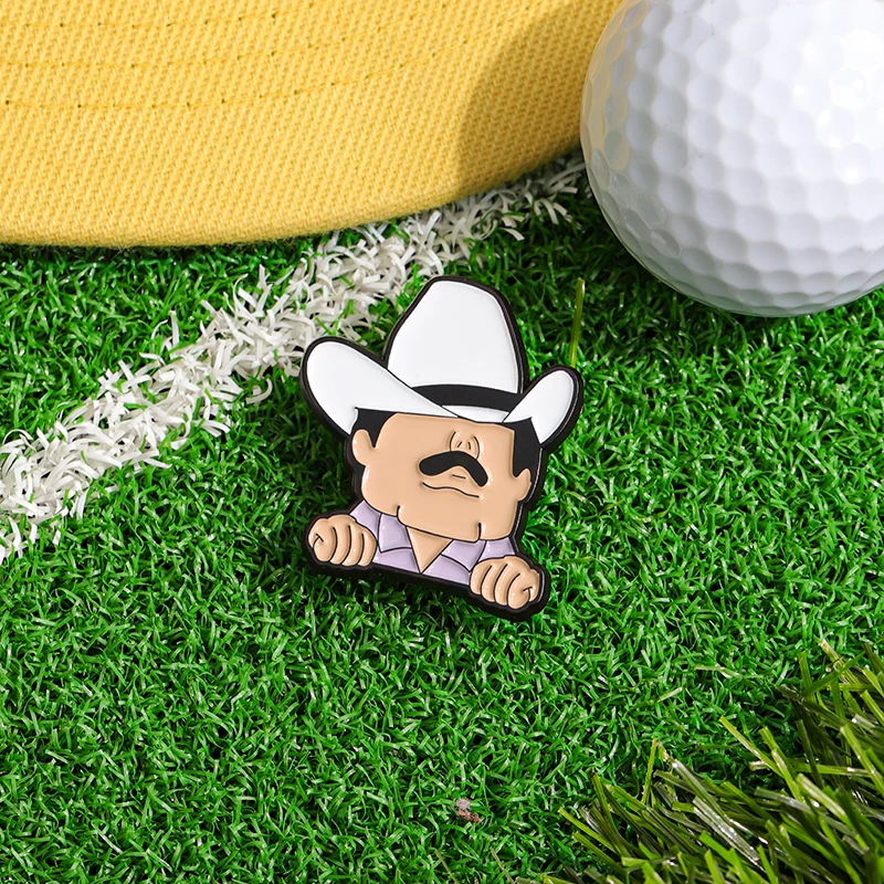 New Mexico Hat Clip Decoration Enamel Paint Badge Pin Metal Stylish Decor Fashion Brooch Clothing Mexican Caps Pins Pendant