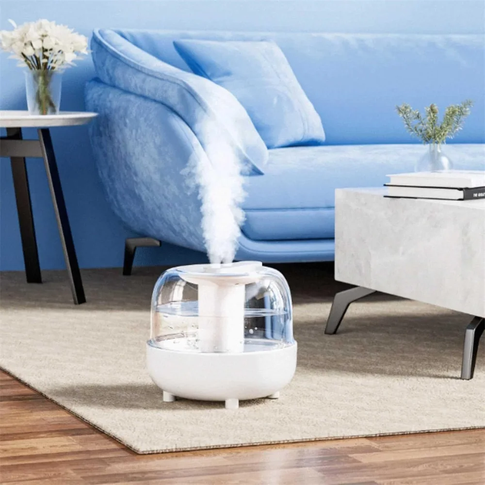 4L الهواء المرطب 2 رذاذ فوهة وضع ضباب صانع العطور ناشر رائحة مكتب المنزل سعة كبيرة اللون ليلة ضوء تنقية