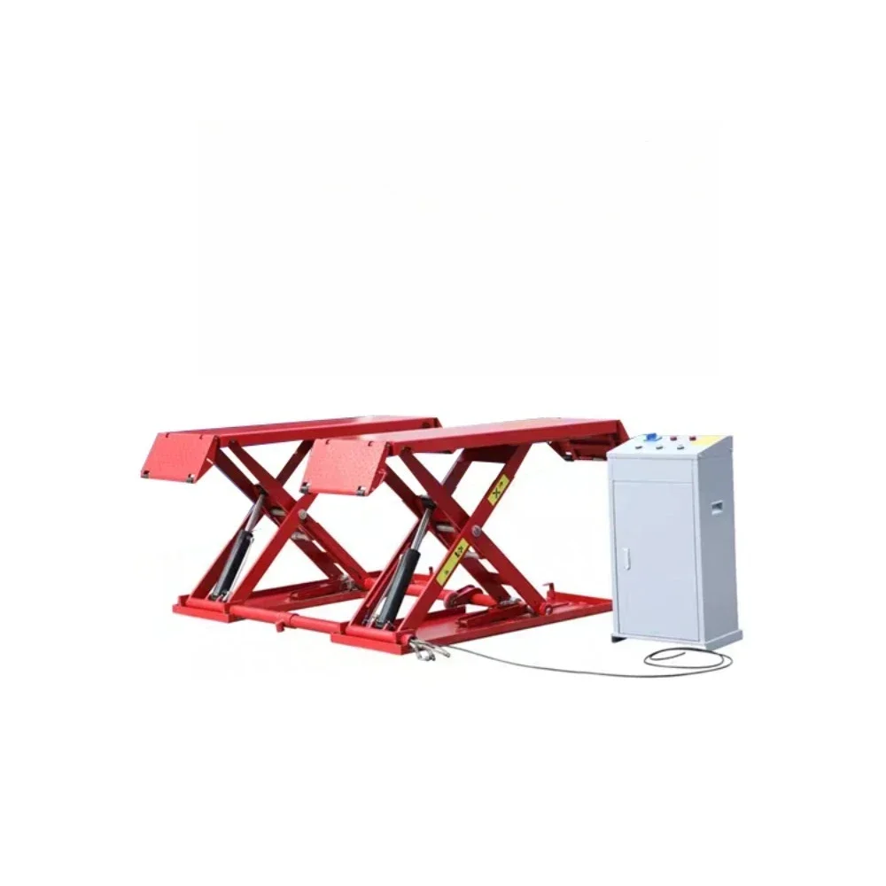 Ground Mount Dual Portable Car Lift Inventory Scissor Car Lift Hydraulic