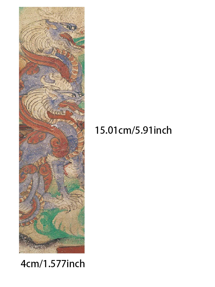 Imagem -06 - Dunhuang Mural Bookmark Estilo Literário Personalidade Criativa Página de Leitura Requintada Diário Caderno Cartão 30 Pcs