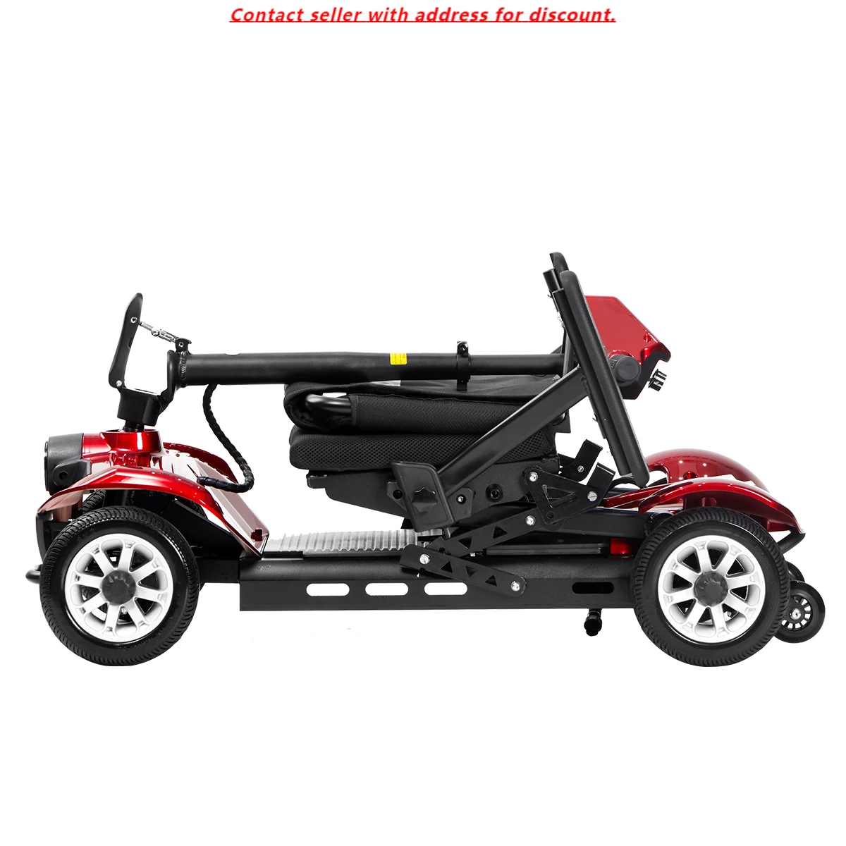 

Good Price Lightweight Foldable Four-Wheeled Scooter Electric Mobility Scooter For Elderly Disabled