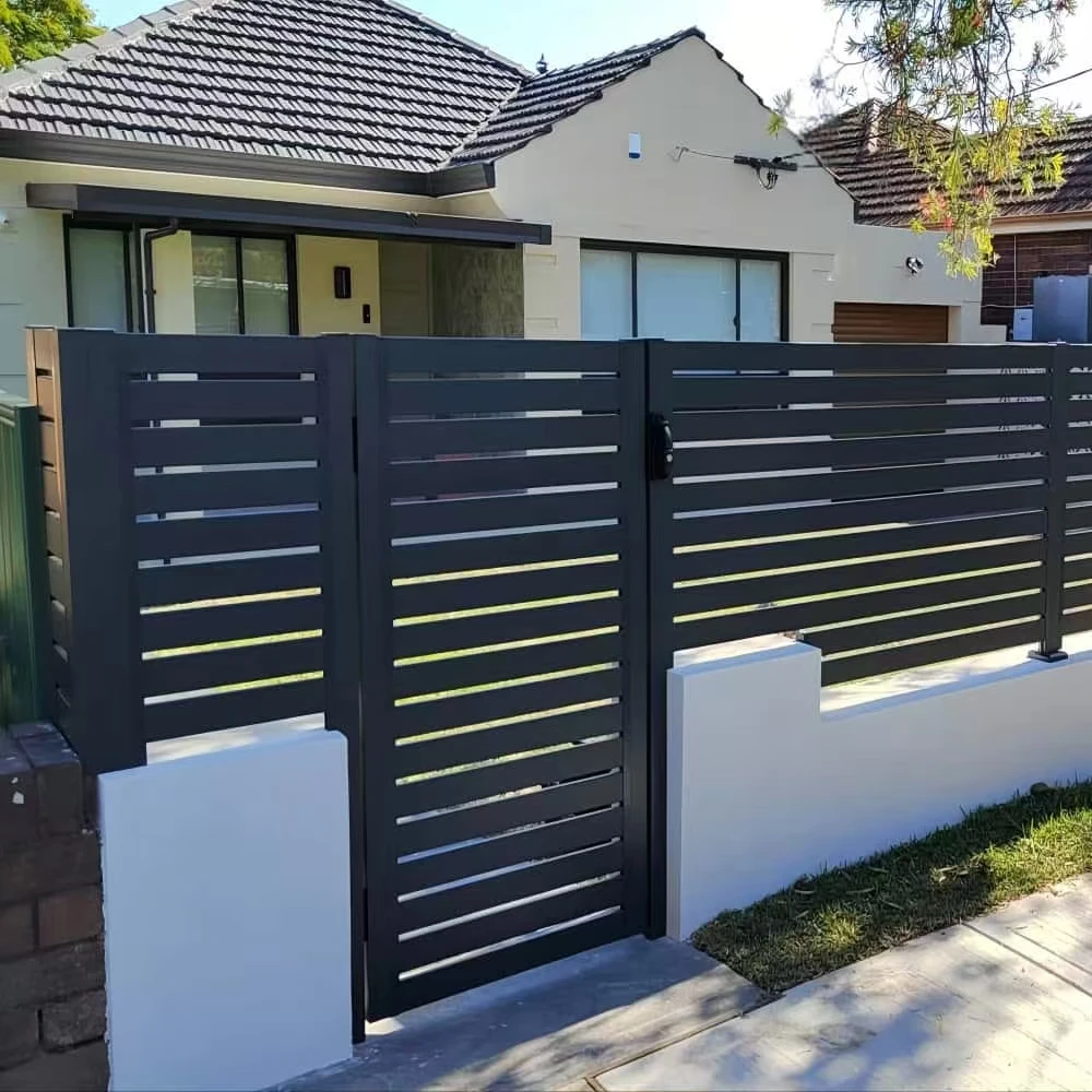 Picture 6: Aluminum Fence, Hot-Dip Galvanized, Privacy Gate, Powder Coated, Outdoor Garden Fence, School Playground Villa Yard