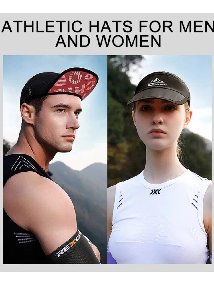 AliExpress NONE Quick Drying Cycling Hat Running Hat For Women Men UV Protection Sun Hat Breathable Sports Cap tampas esportivas 자외선차단모자