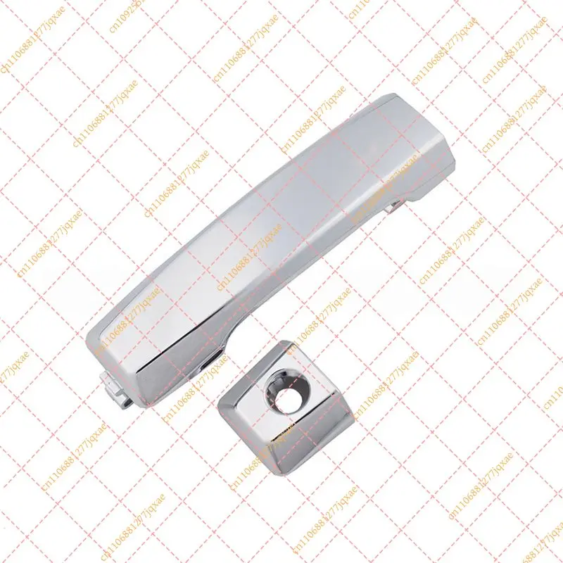 Front Exterior Door Handle with Keyhole for Nissan Titan 2004-2015 Armada 2007-2010 (80647ZC00A 80640-ZC00A)