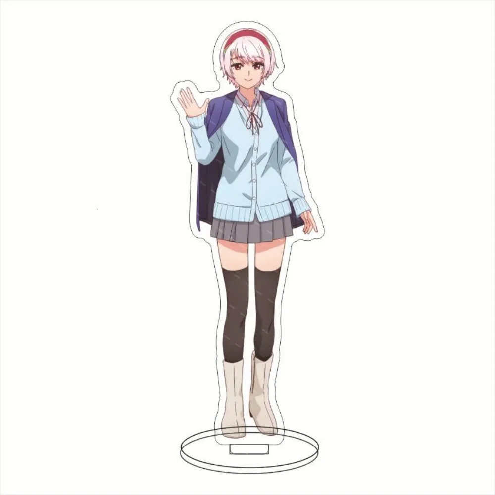 Hot Anime Hokkaido Gals Are Super Adorable Acrylic Stand Model Cosplay Characters Ornament Accessories Goods Collection Gifts