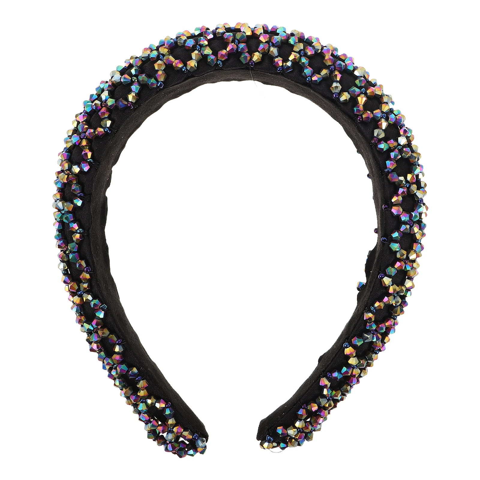

Wide Brim Headband Bling Accessories for Women Glittery Elegant Headbands Colorful Hair Ties