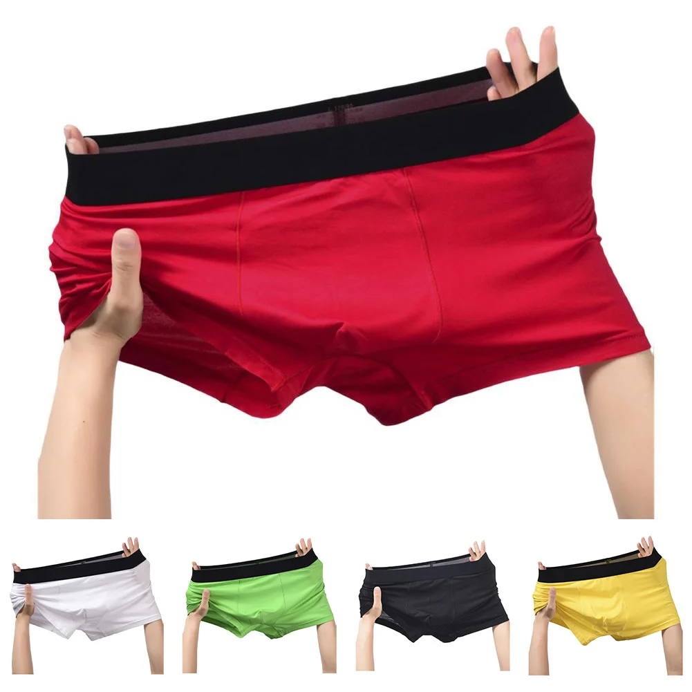 

Comfortable Panties Breathable Trunks 5 Spandex Material 95 Polyester Fabric Classic Style Underwear For Everyday Use For Male